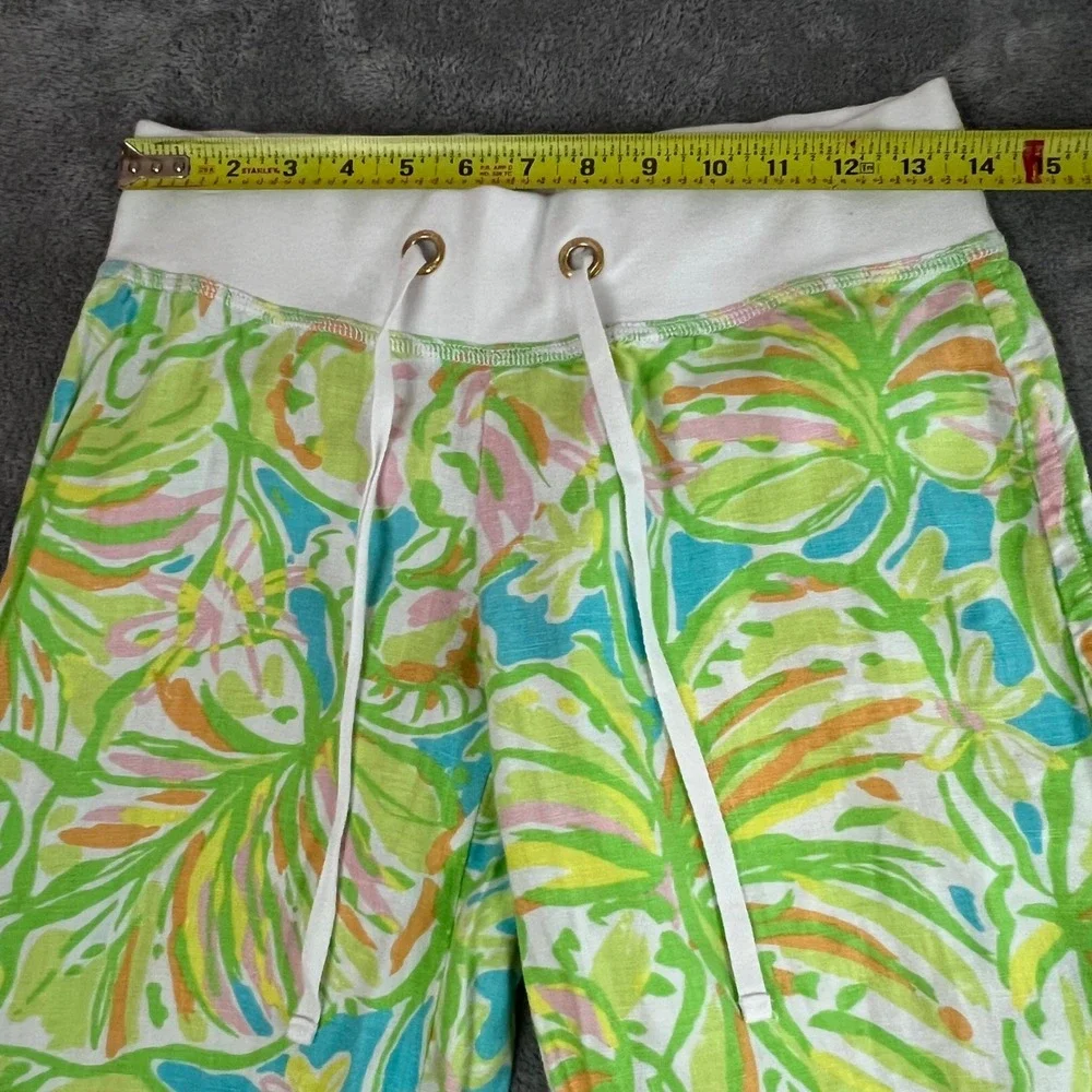 Lilly Pulitzer the Beach Pant Womens XS 100% Linen Beachy Coastal Preppy